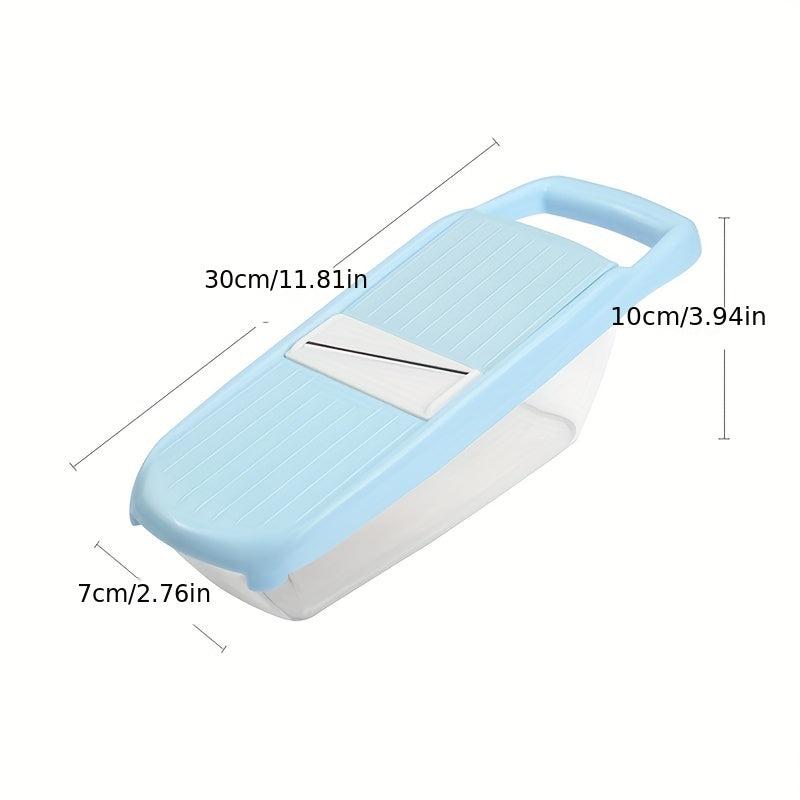 Multifunctional Vegetable and Fruit Slicer with Drain Basket