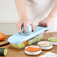 Multifunctional Vegetable and Fruit Slicer with Drain Basket