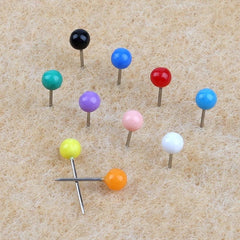 500 Stainless Steel Pins 10 Colors Container DIY Sewing Jewelry