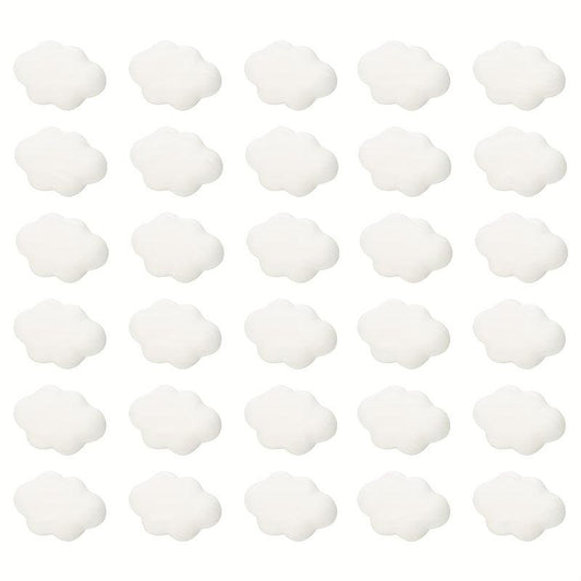 30pcs Cloud Push Pins for Hanging Posters Memo DIY Craft Office School Supplies