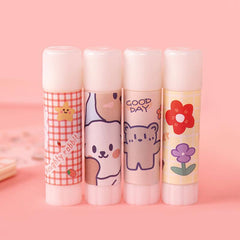 4pcs Solid Glue Stick for Office Stationery