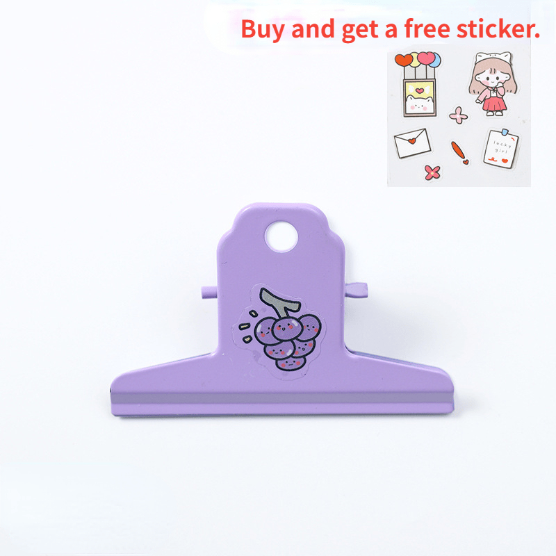 Metal Hinge Clips Binder Clip Strong Grip Durable Paper Clip Clamp