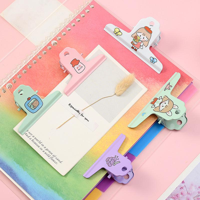 Metal Hinge Clips Binder Clip Strong Grip Durable Paper Clip Clamp
