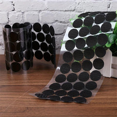 1M Self Adhesive Hook And Loop Fastener Tape 50 100 Pairs 25mm Round Dots DIY