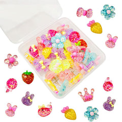 30pcs Acrylic Sequins Push Pins Cork Board Thumbtacks for Photo Wall Decoration