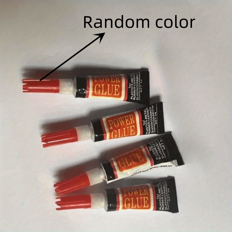 4pcs Instant Glue Metal Plastic Ceramic Nail Glue