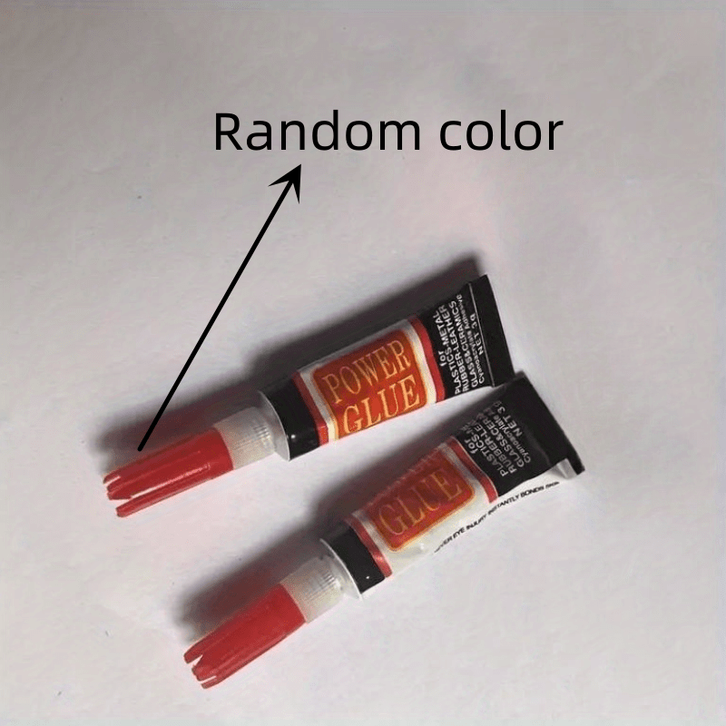 4pcs Instant Glue Metal Plastic Ceramic Nail Glue