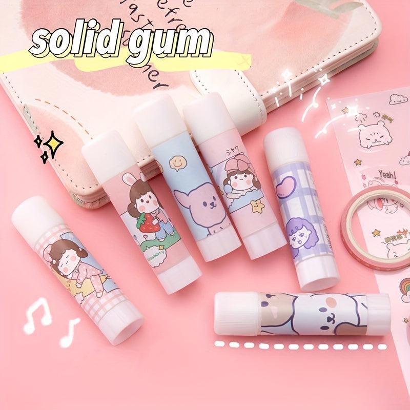 PVA Solid Glue 4 Pack Small 9g Student Stationery Glue Stick