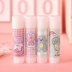 PVA Solid Glue 4 Pack Small 9g Student Stationery Glue Stick