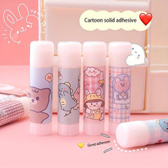 PVA Solid Glue 4 Pack Small 9g Student Stationery Glue Stick
