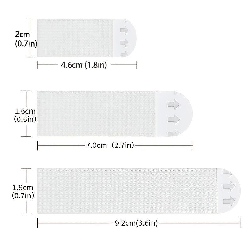 12pcs Hanging Non-marking Removable Glue Magic Tape Nail Fixed Adhesive Strips