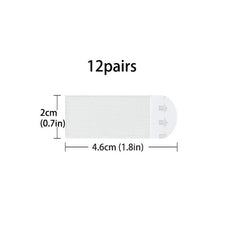 12pcs Hanging Non-marking Removable Glue Magic Tape Nail Fixed Adhesive Strips