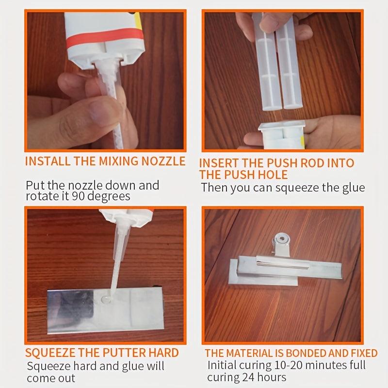 AB Glue Adhesive High Viscosity Stainless Steel Tile Repair 50ML