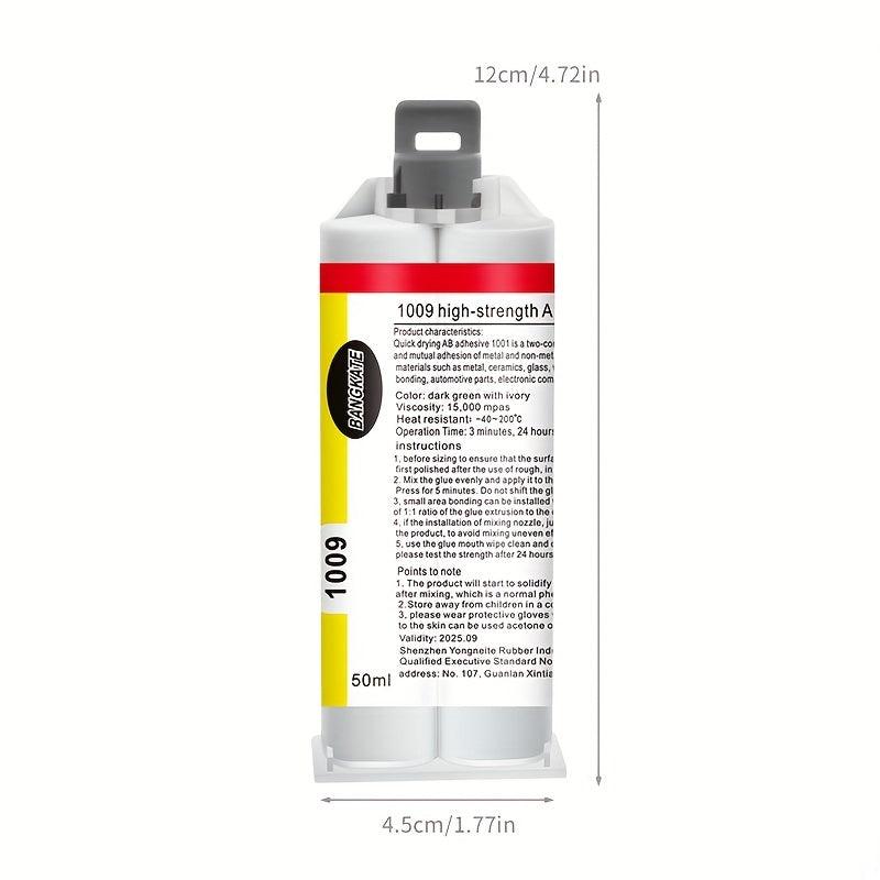 AB Glue Adhesive High Viscosity Stainless Steel Tile Repair 50ML