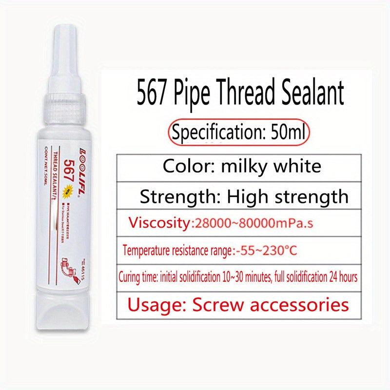 High Temp Pipe Thread Sealant Glue 565 567 577 Waterproof Sealant