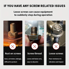 Screw Glue Metal Thread Locking Agent Adhesive 50ML Medium Strength