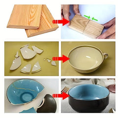 High Strength Transparent Glue for Wood, Glass & Ceramic