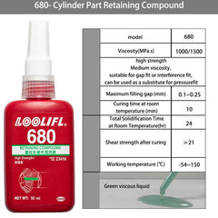 50ml High Strength Bearing Fixing Adhesive