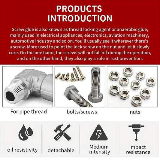 Screw Glue Metal Thread Locking Sealant