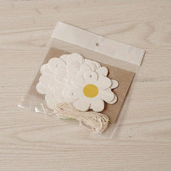 Birthday Party Decorations Daisies Pull Flowers Chrysanthemum Flag Banner