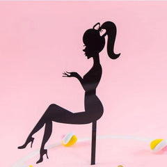 Acrylic Cake Decoration Mother's Insert Card Cake Topper