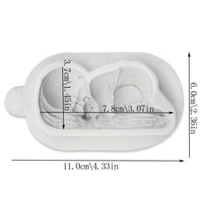 1pc Christmas Series Silicone Baby Molds for Fondant Cake Cupcakes