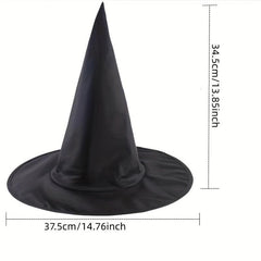 1pc Halloween Wizard Hat Oxford Cloth Makeup Props