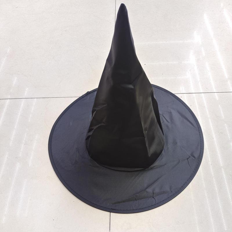 1pc Halloween Wizard Hat Oxford Cloth Makeup Props