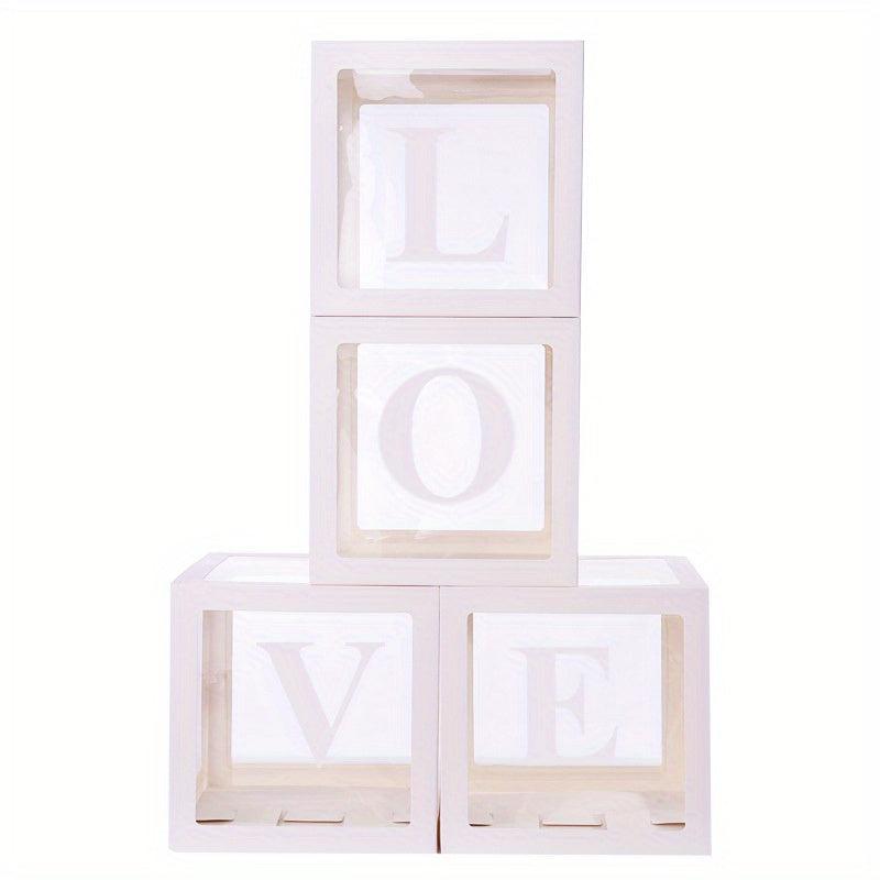 Transparent Balloon Box Birthday Party Wedding Event Decoration