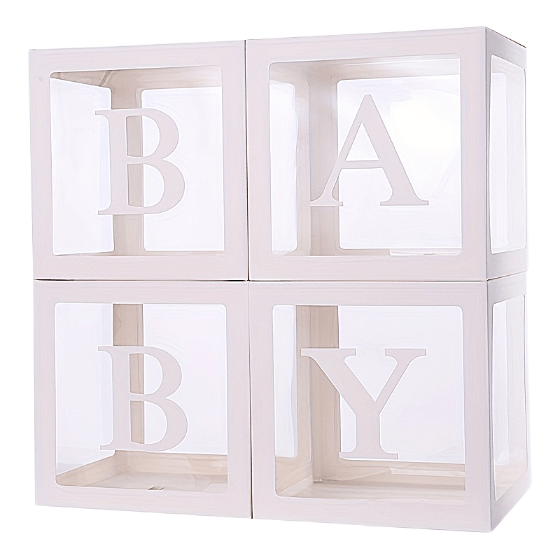 Transparent Balloon Box Birthday Party Wedding Event Decoration