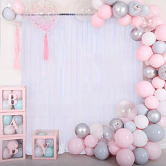Tulle Backdrop Curtain for Weddings and Parties