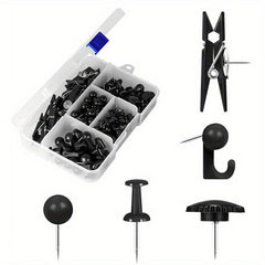 Creative Thumbtack Clip Set for Cork Board Map Photo Tack