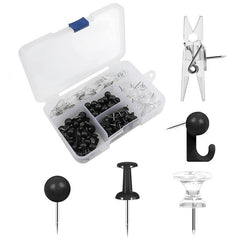 Creative Thumbtack Clip Set for Cork Board Map Photo Tack
