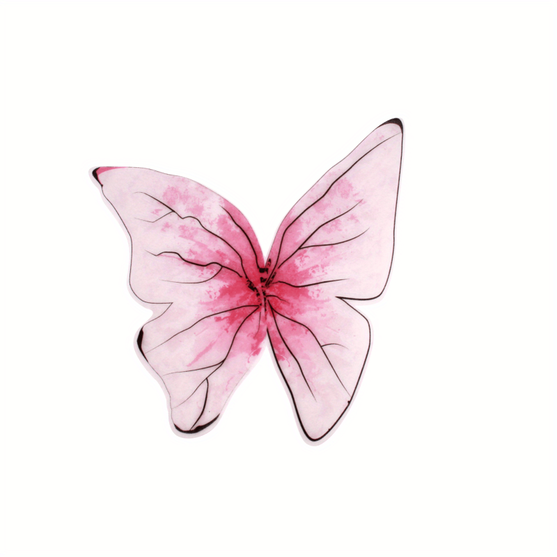 5pcs Purple Butterfly Cake Insert Party Decorations