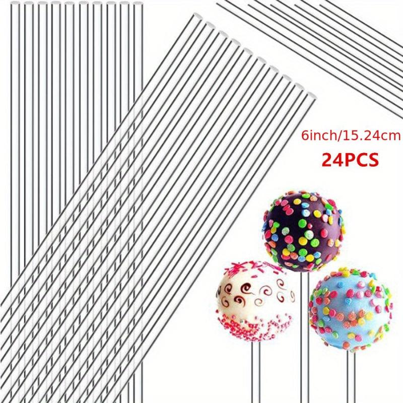 Acrylic Lollipop Sticks 15.6in Cake Pops Sticks 50pcs