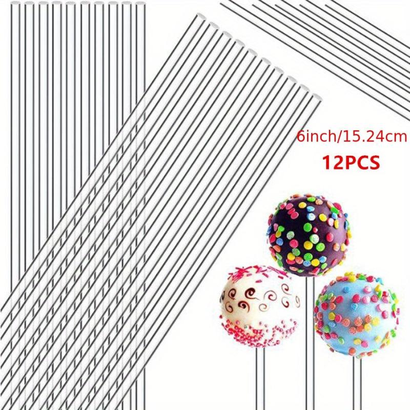 Acrylic Lollipop Sticks 15.6in Cake Pops Sticks 50pcs