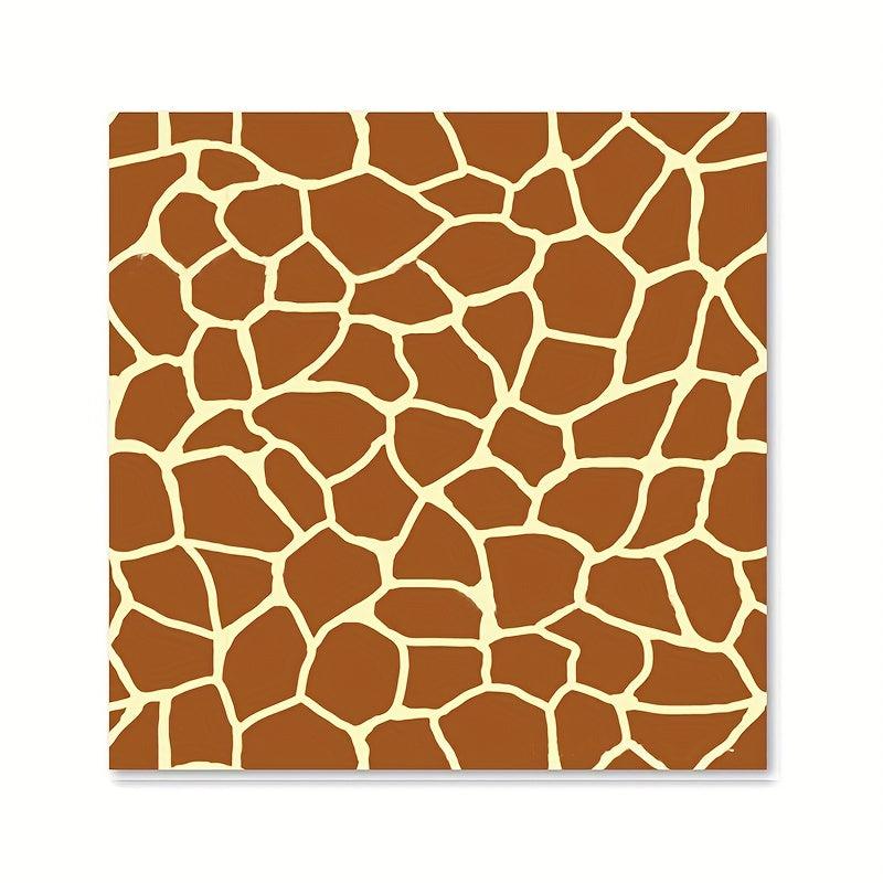 20pcs Jungle Safari Animal Print Napkins Floral Pattern Restaurant Decor