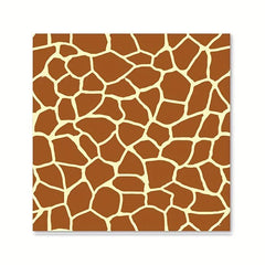 20pcs Jungle Safari Animal Print Napkins Floral Pattern Restaurant Decor