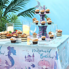 Mermaid Cake Stand Tier For Sea Theme Parties