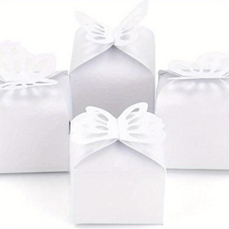 10pcs Hollow Butterfly Gift Paper Box Wedding Party Favors