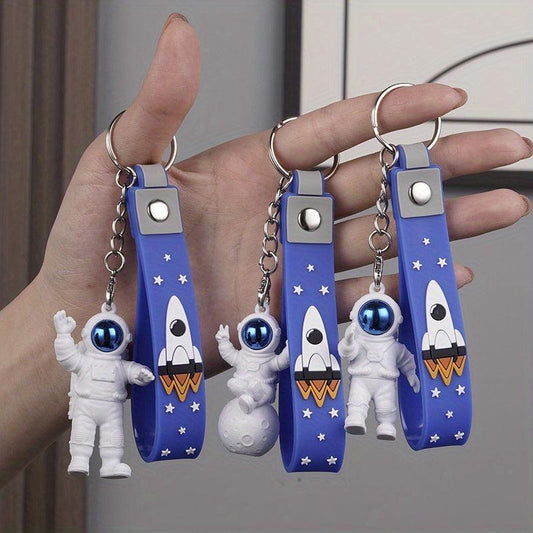 Astronaut Keychain Set - Ideal Handbag and Car Decoration