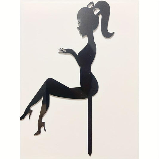High Heels Happy Birthday Acrylic Cake Topper Wedding Cake Decorations