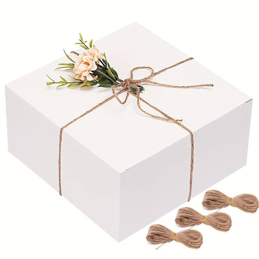 20pcs Gift Boxes Paper With Lids For Wedding Present