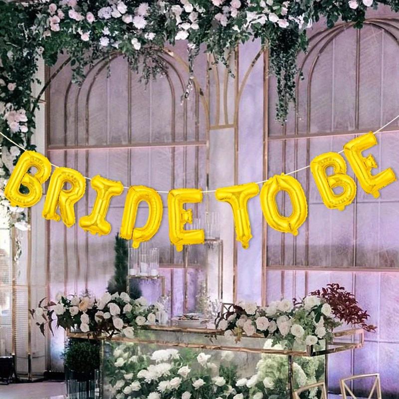 9pcs Bride To Be Balloon Combination Hen Party Decor Balloons Supplies