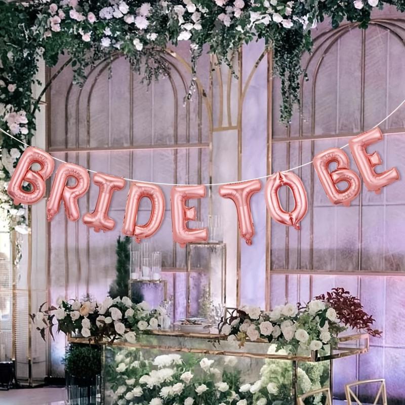 9pcs Bride To Be Balloon Combination Hen Party Decor Balloons Supplies