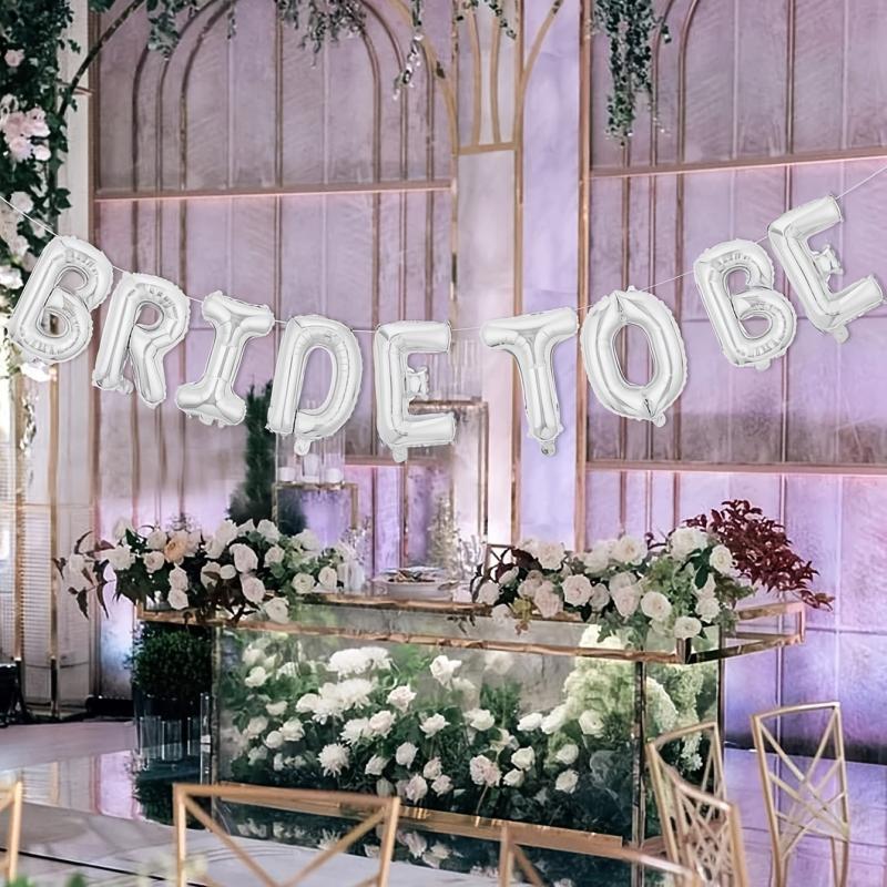9pcs Bride To Be Balloon Combination Hen Party Decor Balloons Supplies
