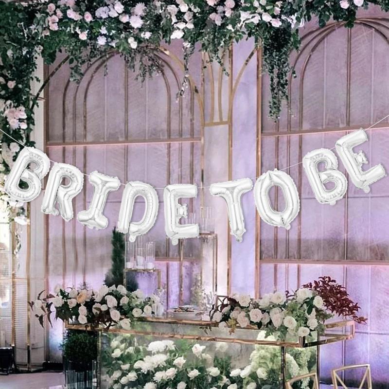 9pcs Bride To Be Balloon Combination Hen Party Decor Balloons Supplies