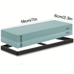 1pc 2 Side 400 1000 Whetstone Kitchen Sharpener Stone Wet Stones