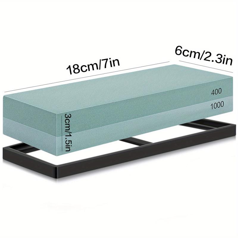 1pc 2 Side 400 1000 Whetstone Kitchen Sharpener Stone Wet Stones