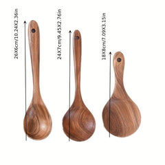 Wooden Utensil Set 11pcs For Cooking Safety Non Stick Utensils Set